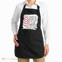 I Wouldn't Do Anything For A Klondike Bar Christmas Xmas Tree Apron thumb 2