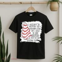 I Wouldn't Do Anything For A Klondike Bar Christmas Xmas Tree T-Shirt thumb 2