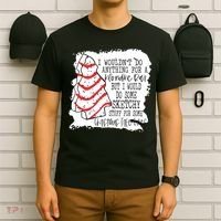 I Wouldn't Do Anything For A Klondike Bar Christmas Xmas Tree T-Shirt thumb 6