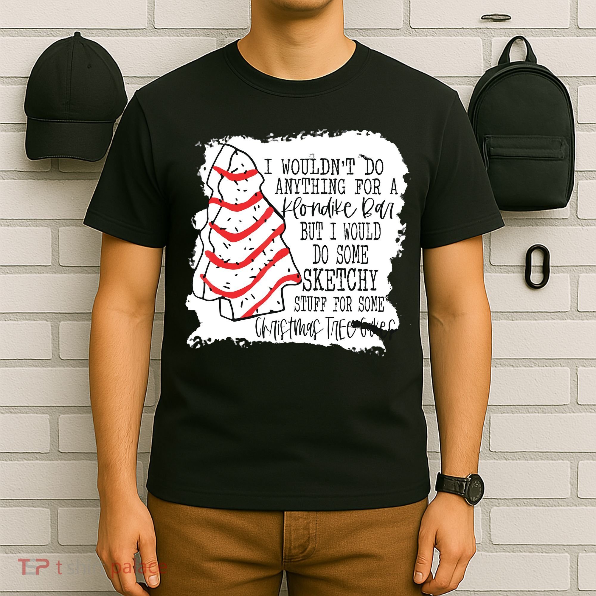 I Wouldn't Do Anything For A Klondike Bar Christmas Xmas Tree T-Shirt