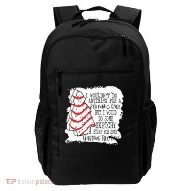 I Wouldn't Do Anything For A Klondike Bar Christmas Xmas Tree Backpack