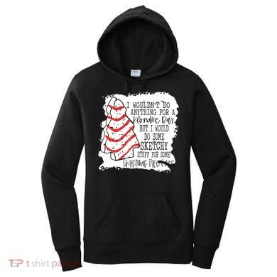I Wouldn't Do Anything For A Klondike Bar Christmas Xmas Tree Women's Hoodie