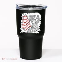 I Wouldn't Do Anything For A Klondike Bar Christmas Xmas Tree Tumbler thumb 0
