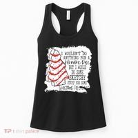 I Wouldn't Do Anything For A Klondike Bar Christmas Xmas Tree Women's Tank Top thumb 0