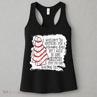 I Wouldn't Do Anything For A Klondike Bar Christmas Xmas Tree Women's Tank Top thumb 3