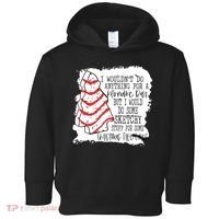 I Wouldn't Do Anything For A Klondike Bar Christmas Xmas Tree Toddler Hoodie thumb 0