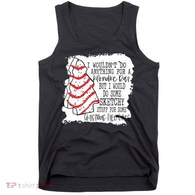 I Wouldn't Do Anything For A Klondike Bar Christmas Xmas Tree Tank Top