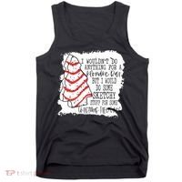 I Wouldn't Do Anything For A Klondike Bar Christmas Xmas Tree Tank Top thumb 0