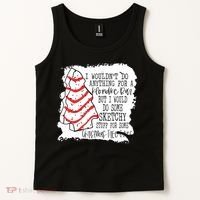 I Wouldn't Do Anything For A Klondike Bar Christmas Xmas Tree Tank Top thumb 2