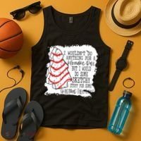 I Wouldn't Do Anything For A Klondike Bar Christmas Xmas Tree Tank Top thumb 4