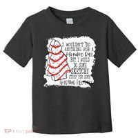 I Wouldn't Do Anything For A Klondike Bar Christmas Xmas Tree Toddler T-Shirt thumb 0
