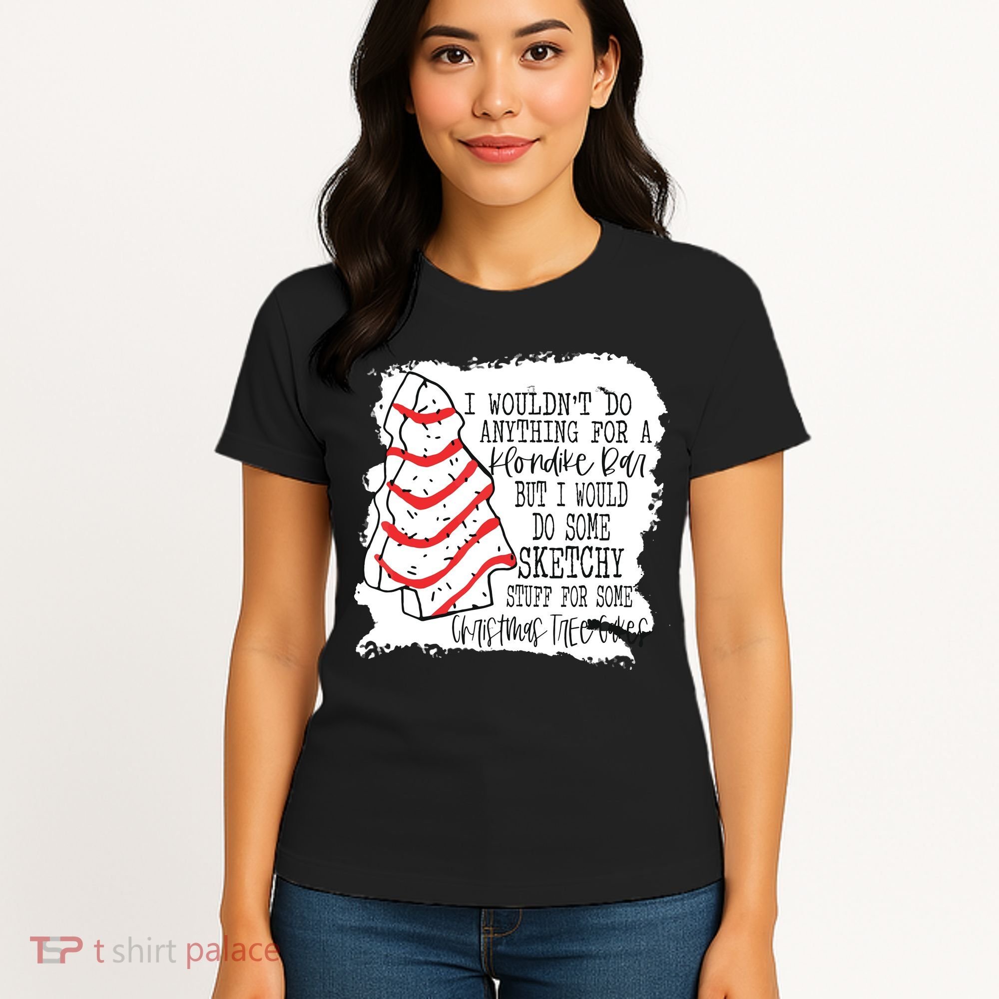 I Wouldn't Do Anything For A Klondike Bar Christmas Xmas Tree Women's T-Shirt
