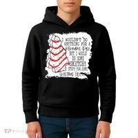 I Wouldn't Do Anything For A Klondike Bar Christmas Xmas Tree Kids Hoodie thumb 4