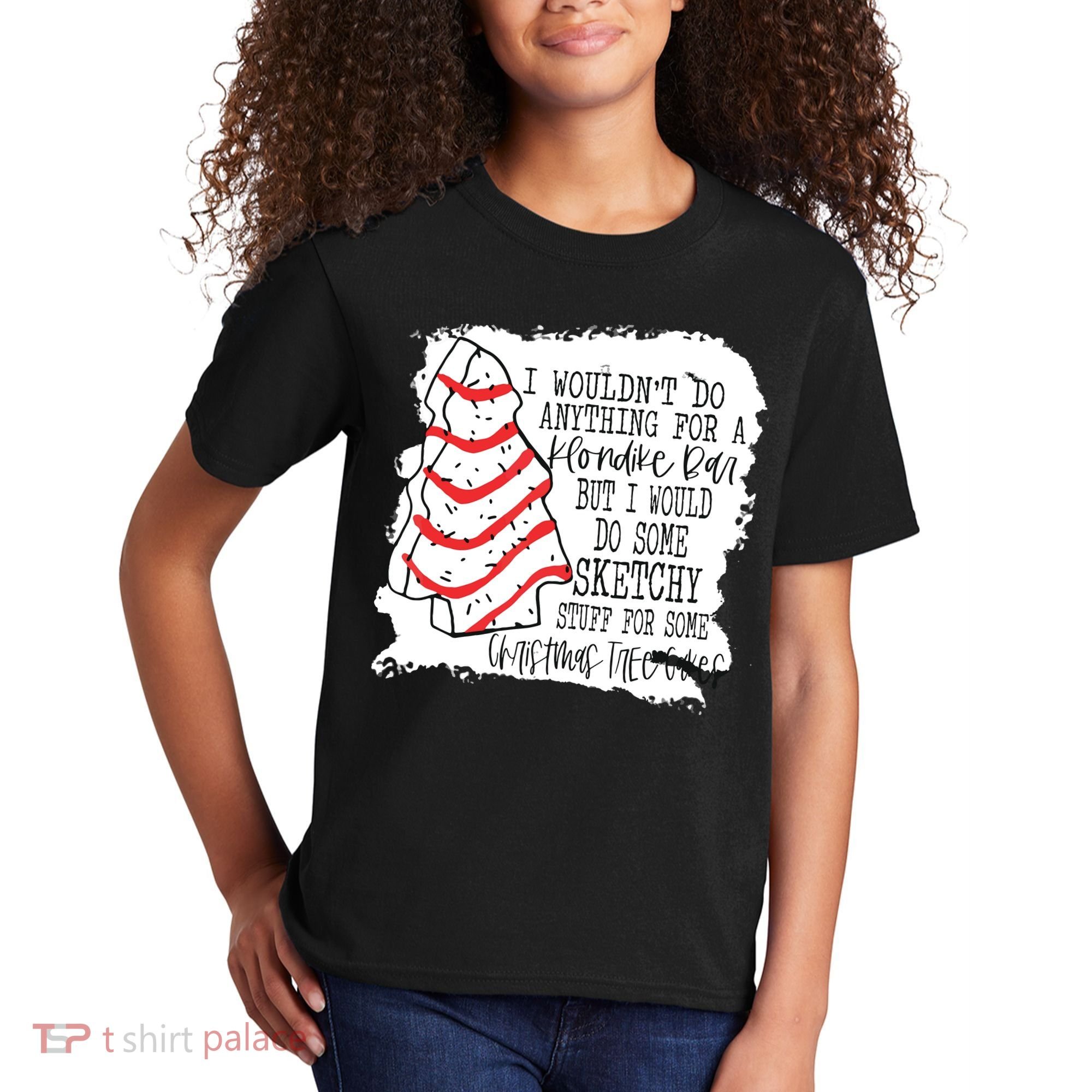 I Wouldn't Do Anything For A Klondike Bar Christmas Xmas Tree Kids T-Shirt