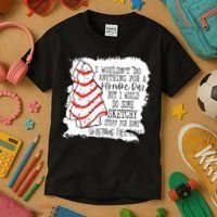 I Wouldn't Do Anything For A Klondike Bar Christmas Xmas Tree Kids T-Shirt thumb 3