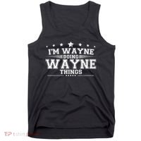 Im Wayne Doing Wayne Things Tank Top thumb 0