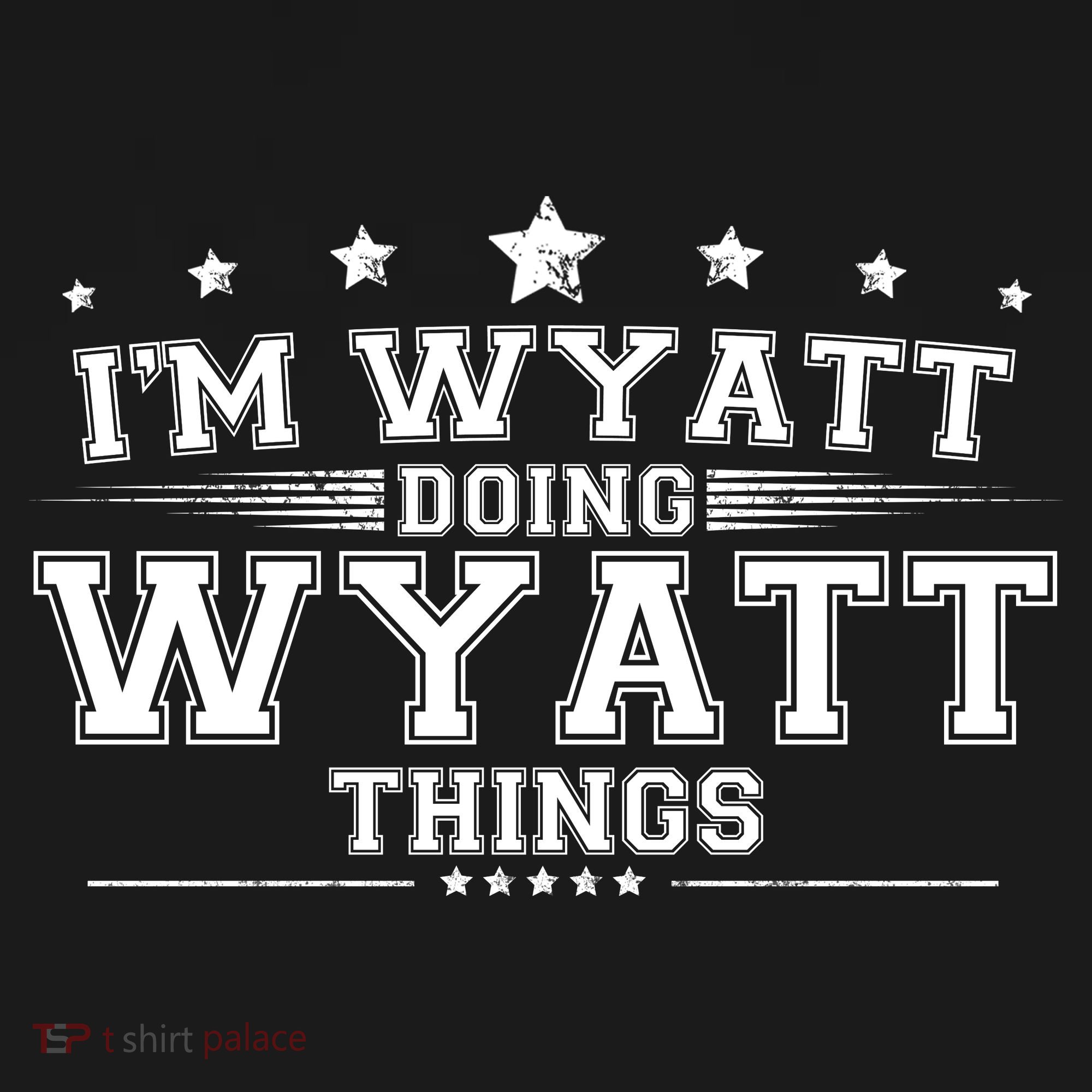 Im Wyatt Doing Wyatt Things Long Sleeve Shirt