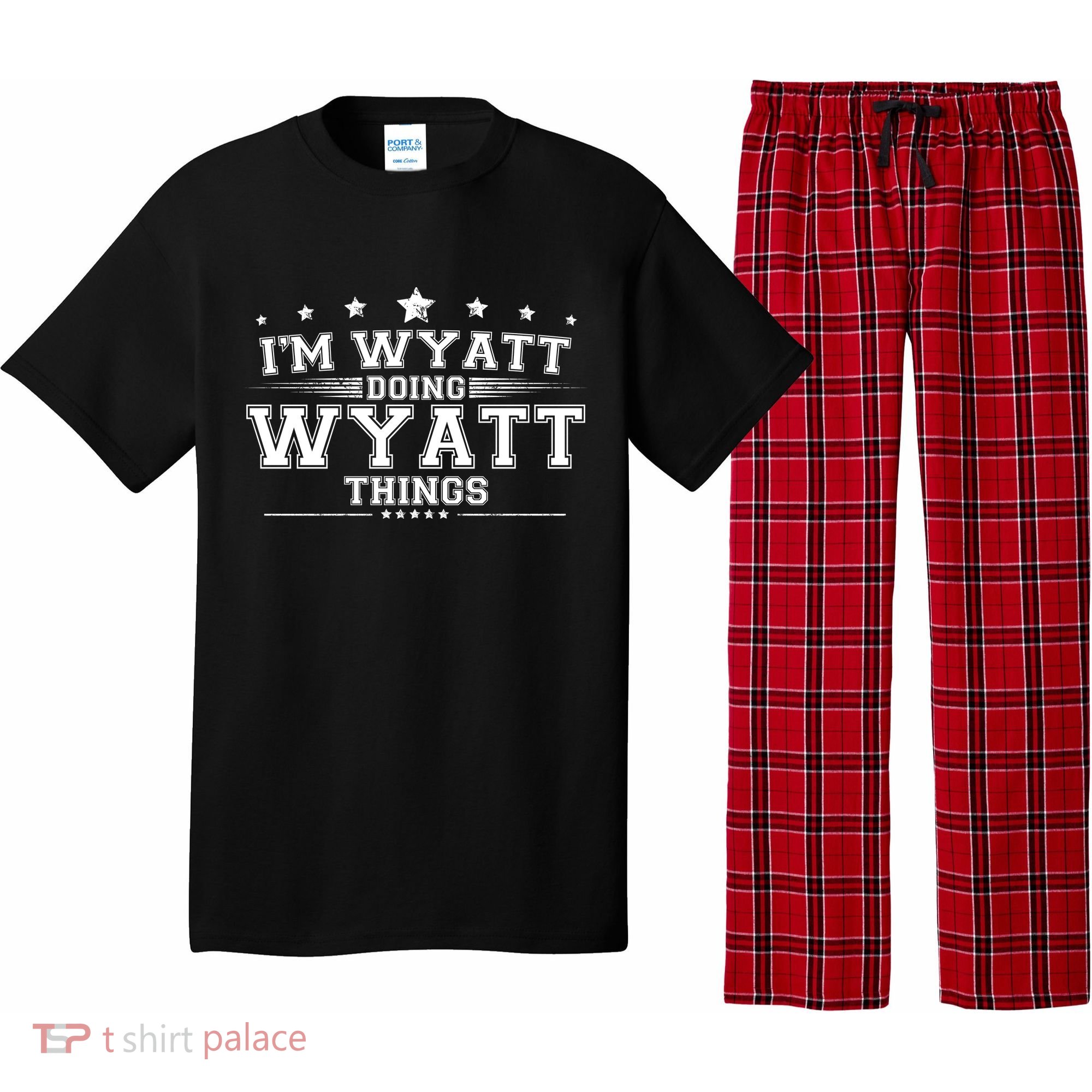 Im Wyatt Doing Wyatt Things Pajama Set