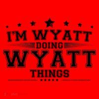 Im Wyatt Doing Wyatt Things Santa Hat thumb 1