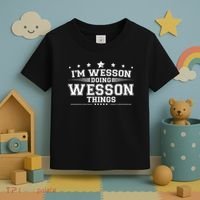 Im Wesson Doing Wesson Things Toddler T-Shirt thumb 3