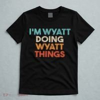 I'm Wyatt Doing Wyatt Things Funny First Name Wyatt T-Shirt thumb 5
