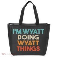 I'm Wyatt Doing Wyatt Things Funny First Name Wyatt Tote Bag thumb 0