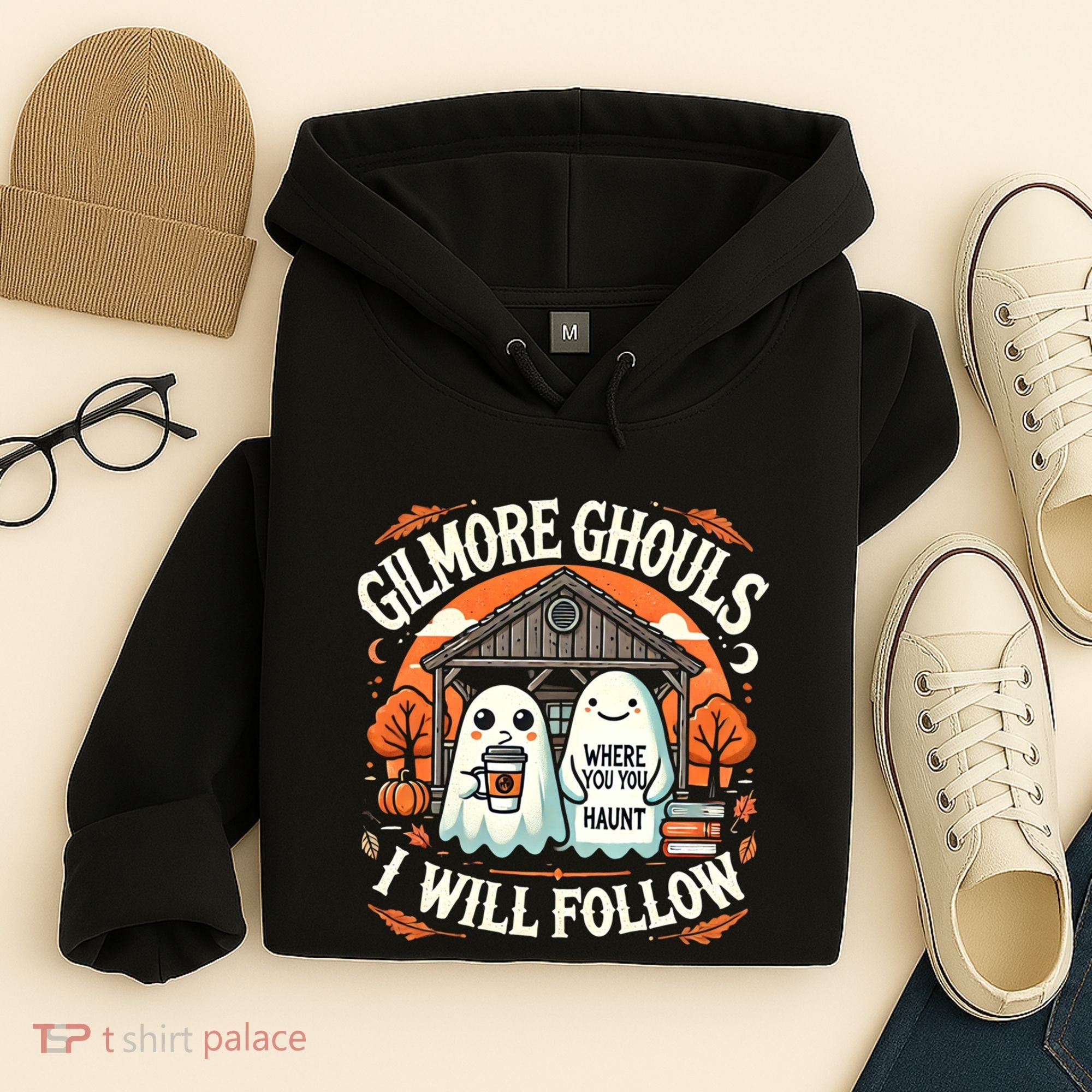 I Will Follow Apparel Gilmore Ghouls Where You Haunt Hoodie