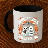 I Will Follow Apparel Gilmore Ghouls Where You Haunt Coffee Mug thumb 2