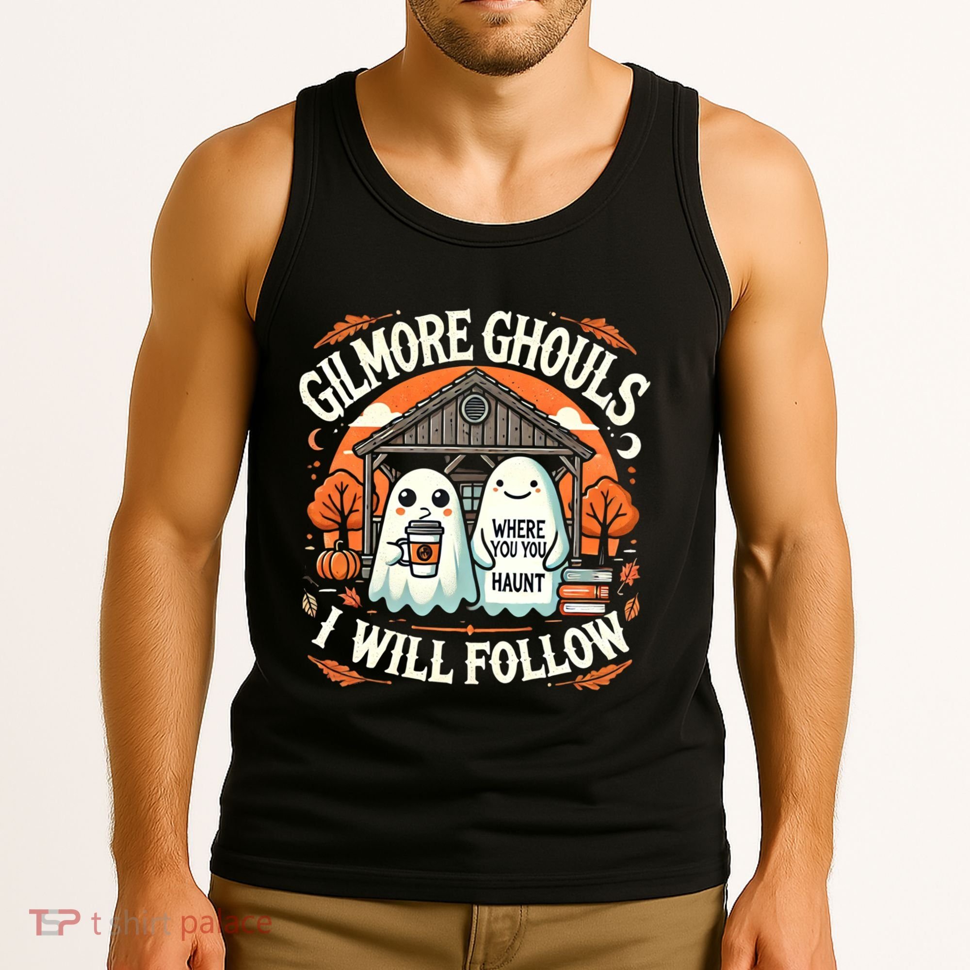 I Will Follow Apparel Gilmore Ghouls Where You Haunt Tank Top