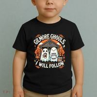 I Will Follow Apparel Gilmore Ghouls Where You Haunt Toddler T-Shirt thumb 2