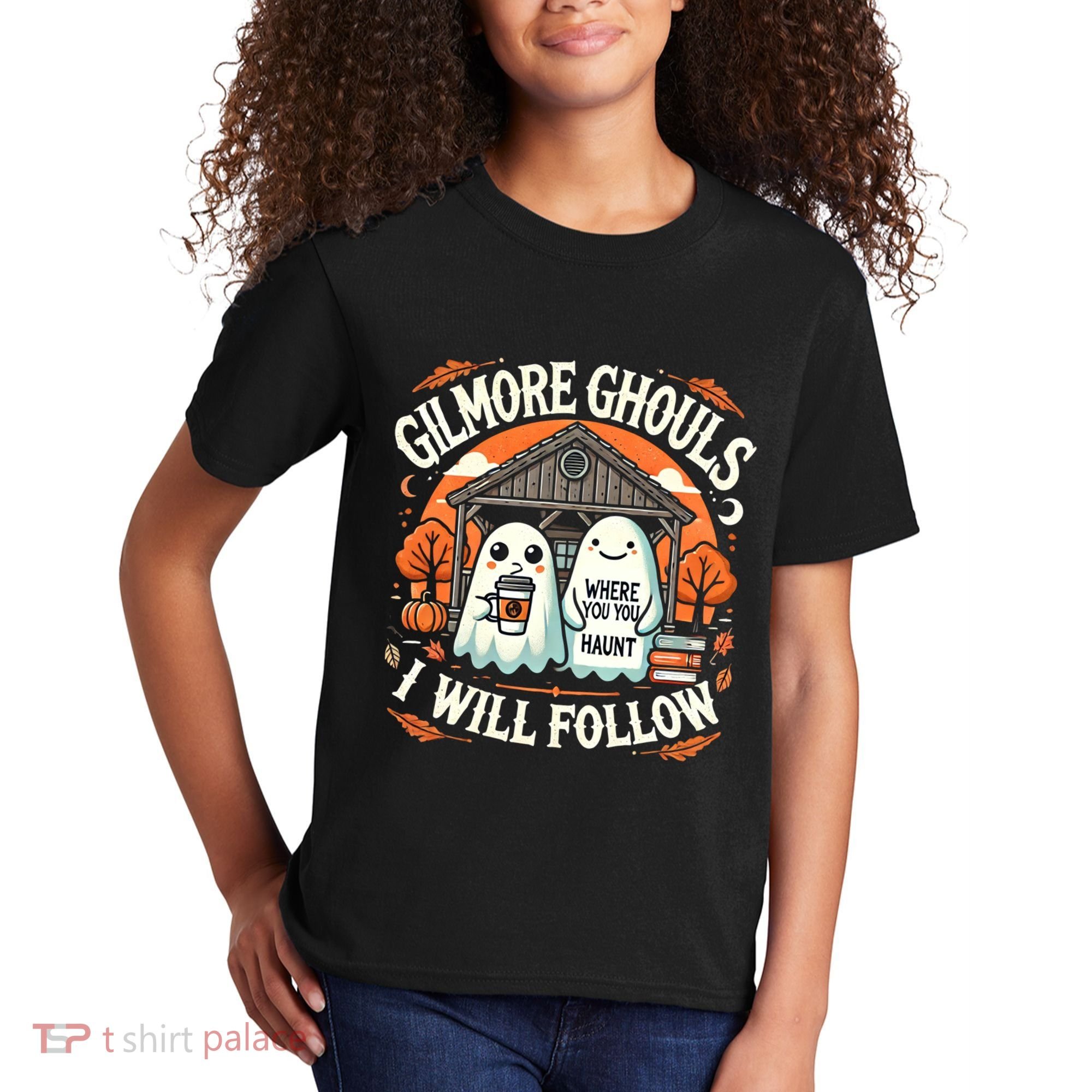 I Will Follow Apparel Gilmore Ghouls Where You Haunt Kids T-Shirt