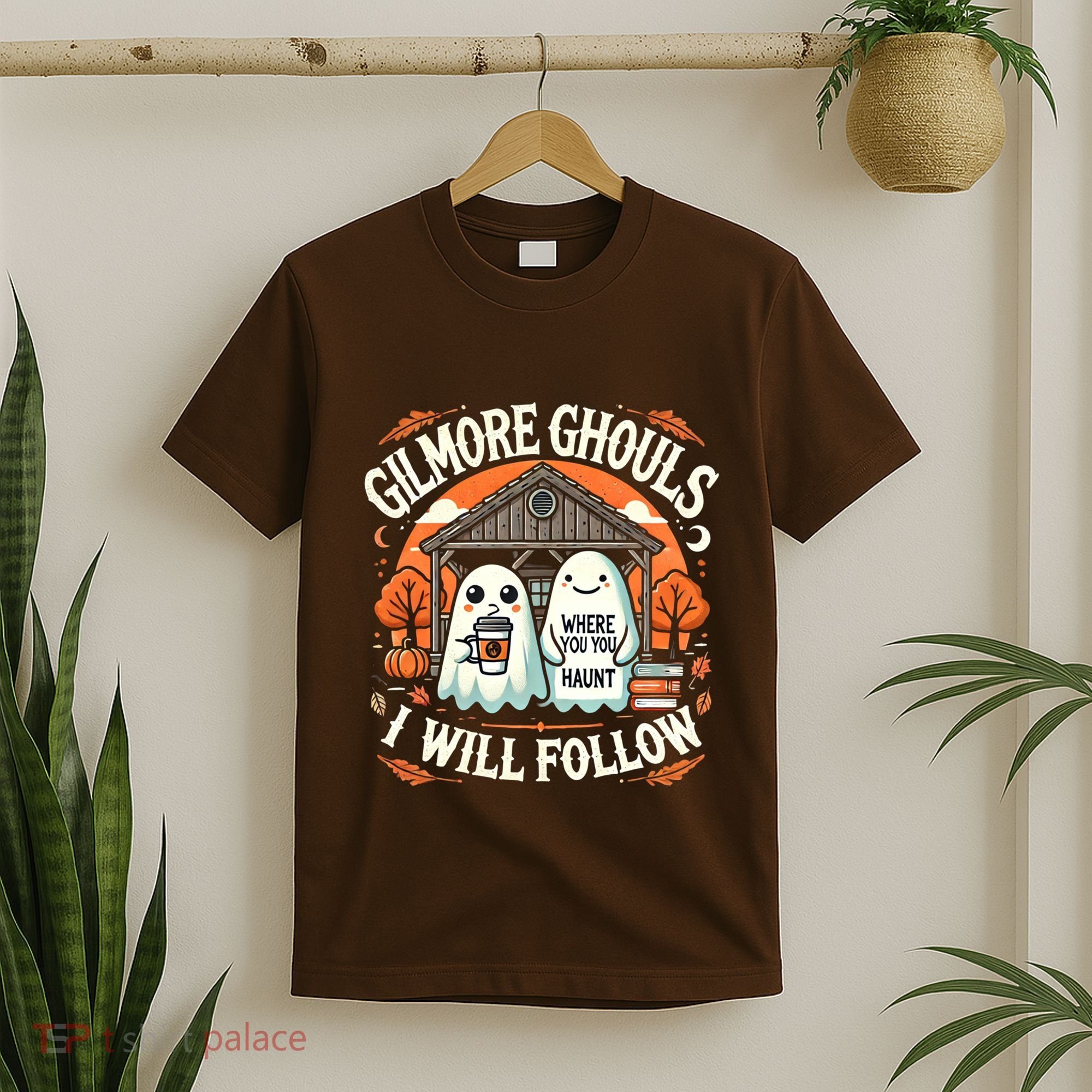 I Will Follow Apparel Gilmore Ghouls Where You Haunt T-Shirt