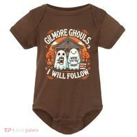 I Will Follow Apparel Gilmore Ghouls Where You Haunt Baby Bodysuit thumb 0