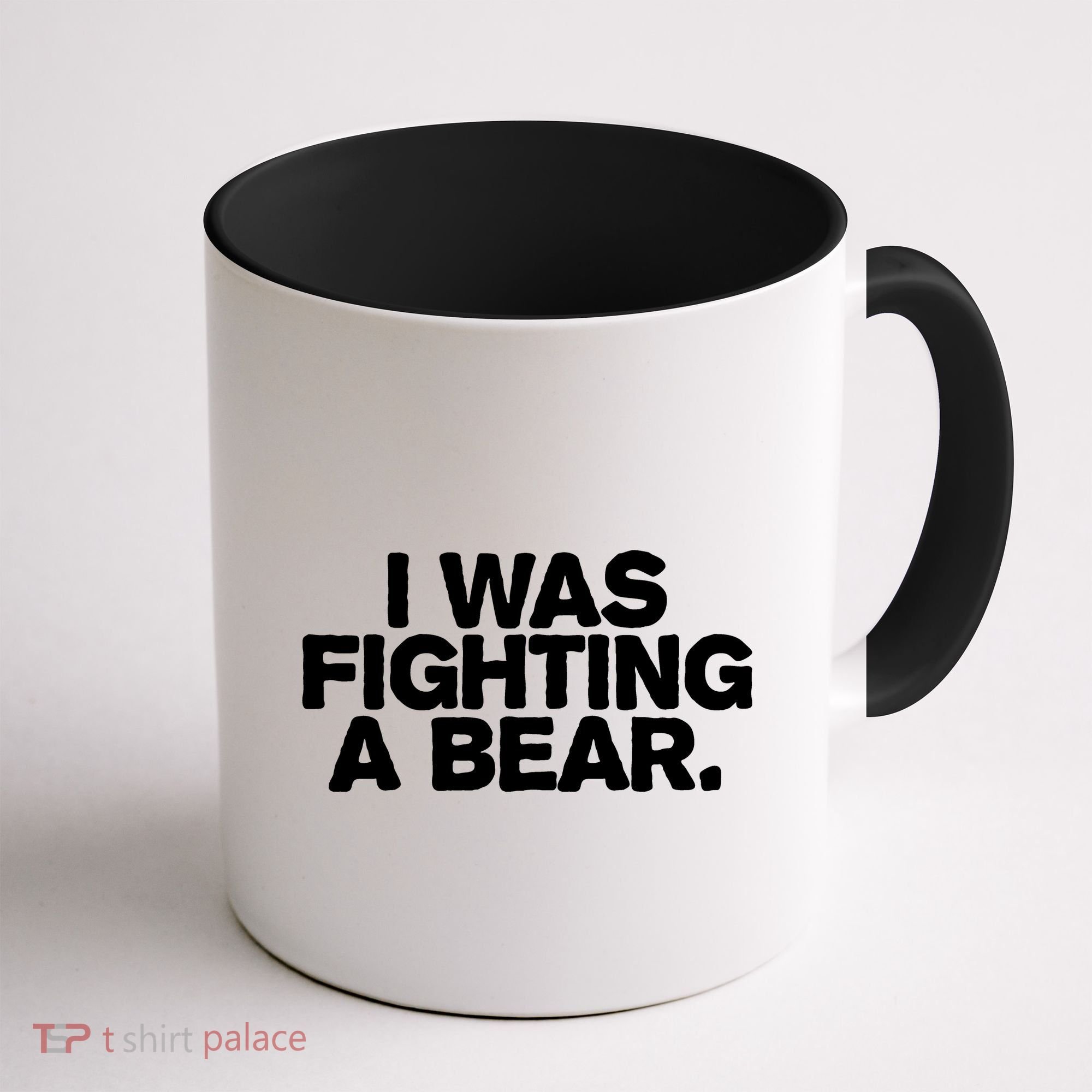 I Was Fighting A Bear Funny Injury Get Well Gift Coffee Mug