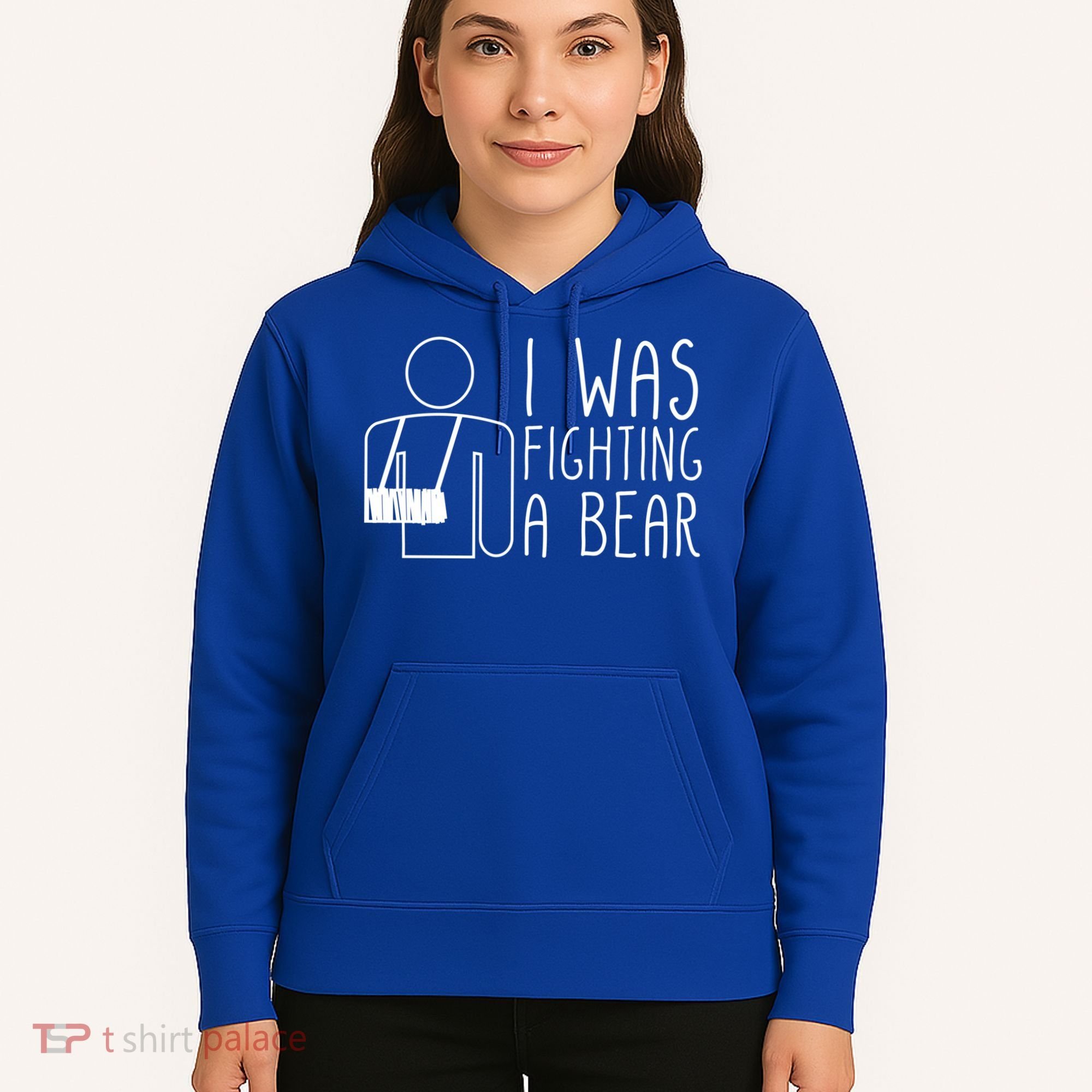 I Was Fighting A Bear Broken Arm Cool Gift Hoodie