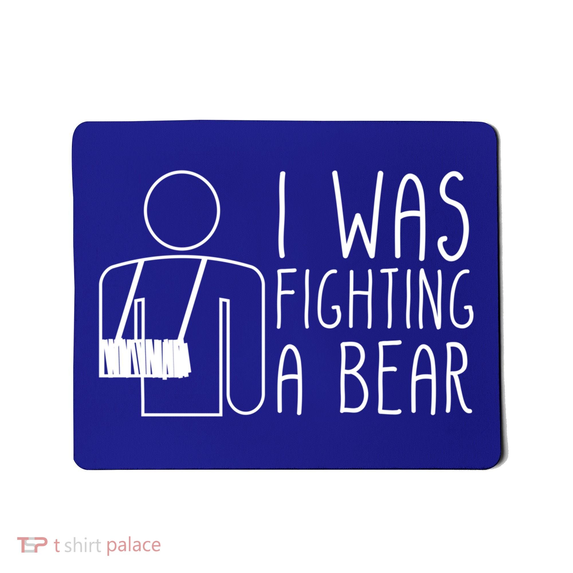 I Was Fighting A Bear Broken Arm Cool Gift Mousepad