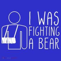 I Was Fighting A Bear Broken Arm Cool Gift Toddler Hoodie thumb 2