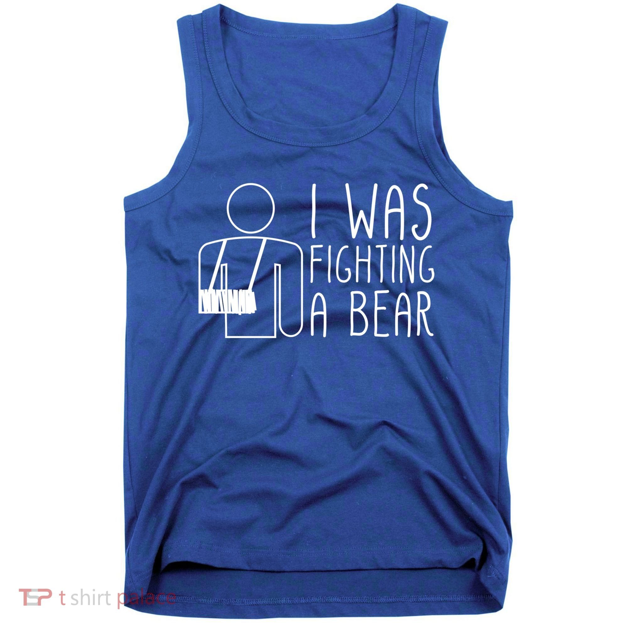 I Was Fighting A Bear Broken Arm Cool Gift Tank Top