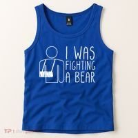 I Was Fighting A Bear Broken Arm Cool Gift Tank Top thumb 2