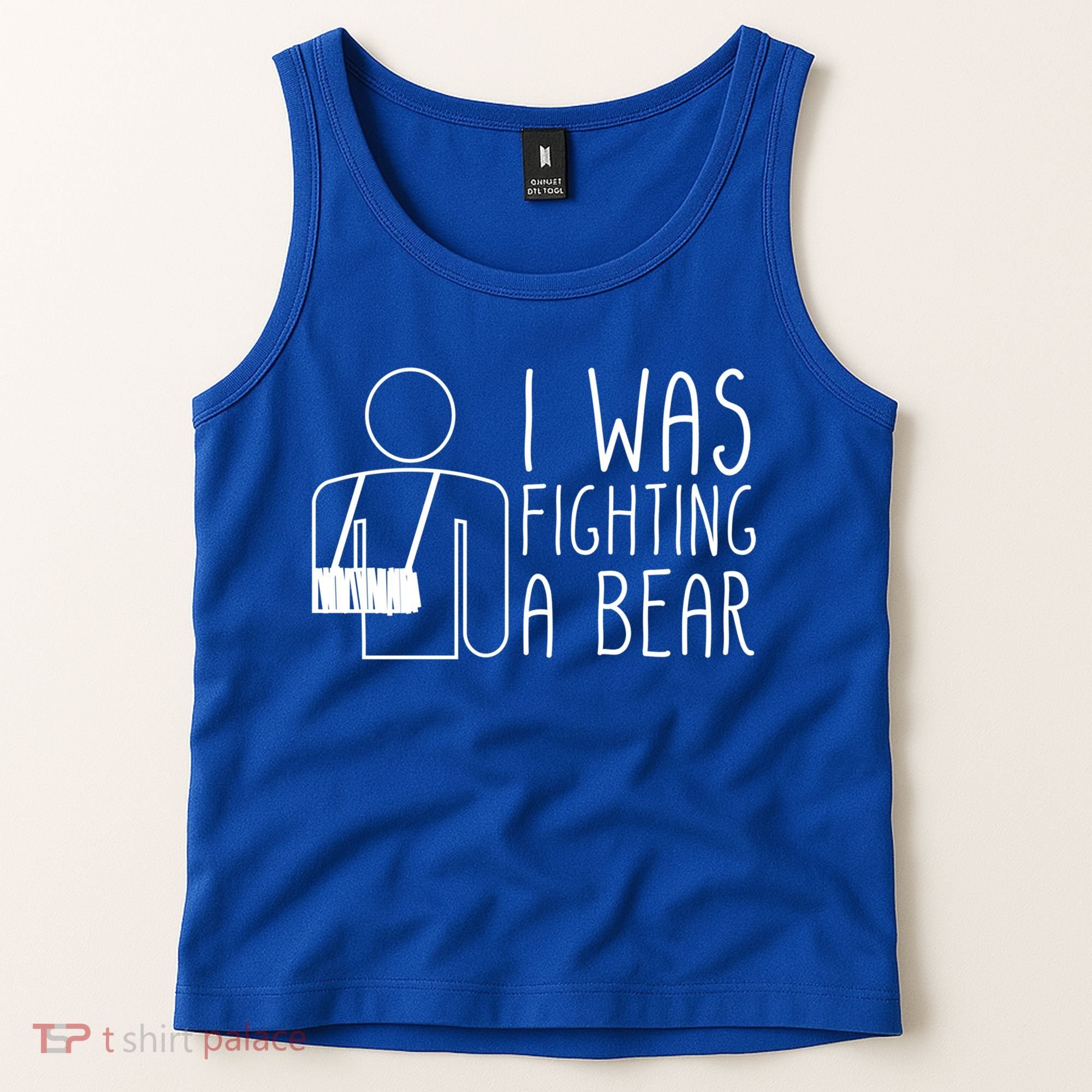 I Was Fighting A Bear Broken Arm Cool Gift Tank Top