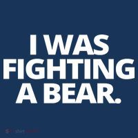 I Wanna Fighting A Bear Funny Injury Women's Hoodie thumb 2