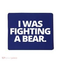 I Wanna Fighting A Bear Funny Injury Mousepad thumb 0