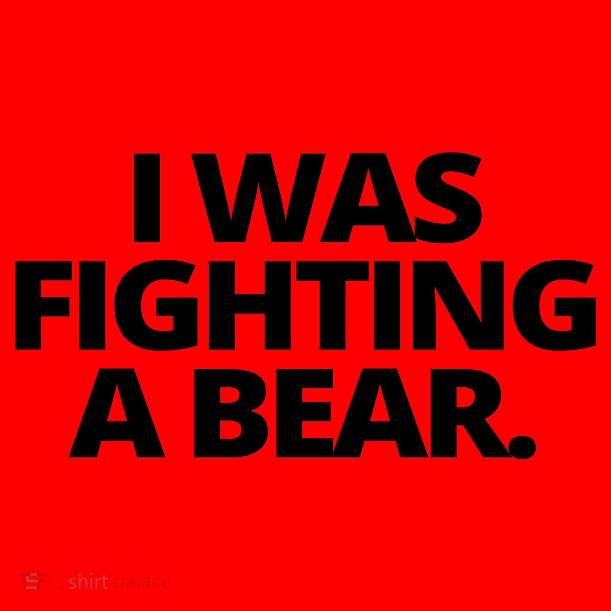 I Wanna Fighting A Bear Funny Injury Santa Hat