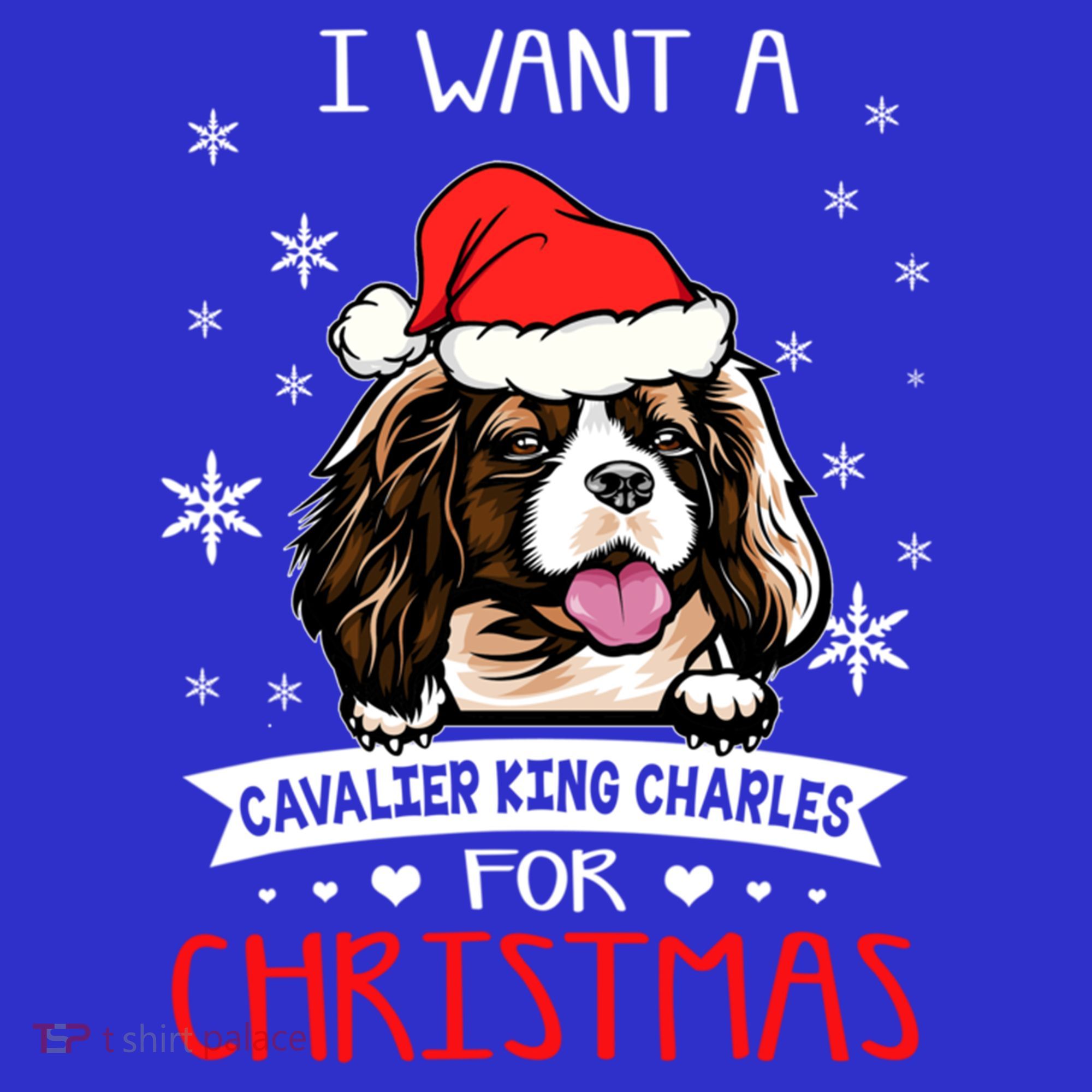 I Want For Christmas Is A Cavalier King Charles Spaniel Gift Mousepad