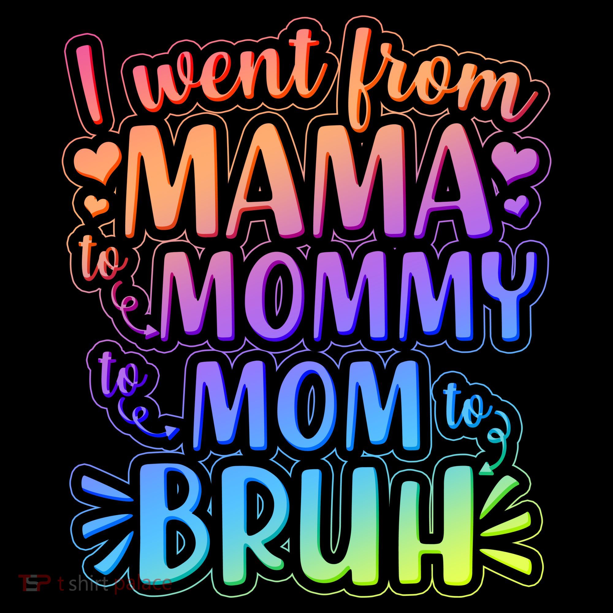 I Went From Mama Mommy Mom To BRUH Coffee Mug