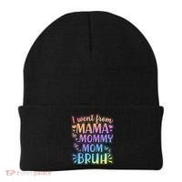 I Went From Mama Mommy Mom To BRUH Beanie thumb 0