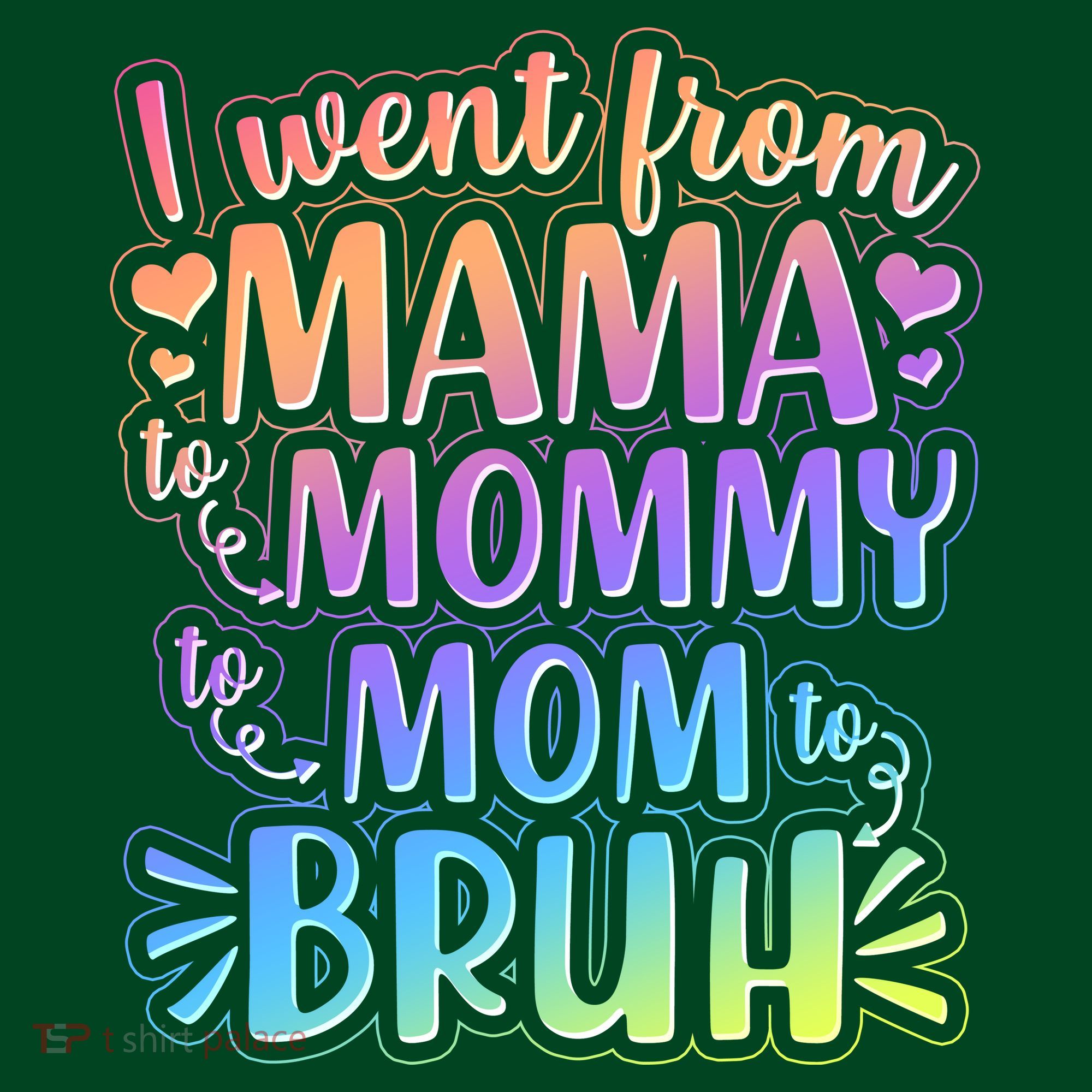 I Went From Mama Mommy Mom To BRUH Mousepad