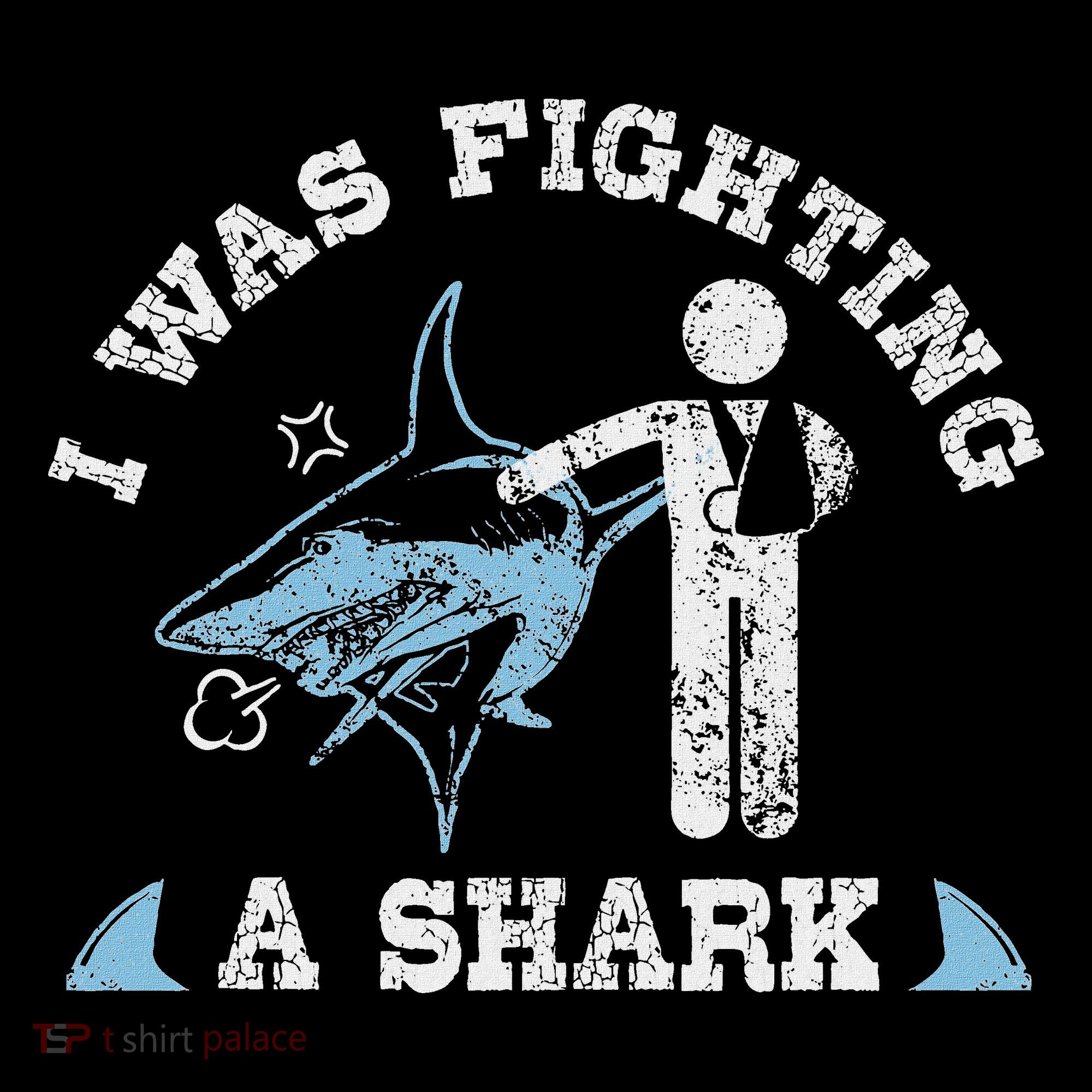 I Was Fighting A Shark Funny Arm Broken Coaster