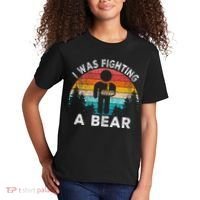 I Was Fighting A Bear Get Well Soon Broken Arm Surgery Retro Kids T-Shirt thumb 2