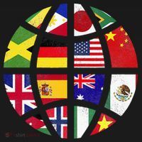 International World Flags Traveler Travelling World Flags Long Sleeve Shirt thumb 2